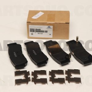 لنت ترمز عقب  جنیون پارت | Genuine Parts پارت نامبر 58302-2BA20