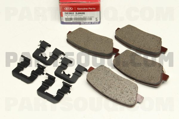 لنت ترمز عقب  جنیون پارت | Genuine Parts پارت نامبر 58302-2JA00