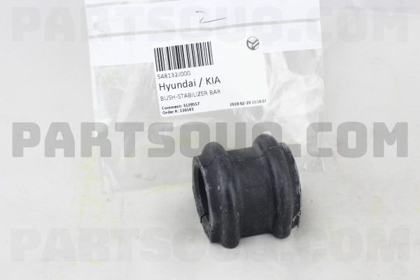لاستيک چاکدار جلو جنیون پارت | Genuine Parts پارت نامبر 54813-2J000